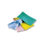 Lavette extra non tiss�e ajour�e bleue x25 50x35cm - guialto