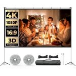Laylatang 100 ecran de projection avec trepied - ecran videoprojecteur pliable avec sac - double face ... Laylatang 100 ecran de projection avec trepied - ecran videoprojecteur pliable avec sac - double face ...