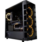 Lc power gaming 709b tour midi botier gaming noir 4 ventilateurs led pr - installs fentre latrale ...