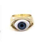 Lcc®bague femme / homme drole marrant ?il de voyant rétro classique fantaisie alliage plaque or or rétro ... Lcc®bague femme / homme drole marrant ?il de voyant rétro classique fantaisie alliage plaque or or rétro ...