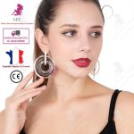 Lcc boucles doreille fantaisie femme couleur dore cercle crole or bijoux anneaux ronds alliage fille ...