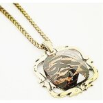 Lcc gros collier long sautoir femme vintage leopard retro plaqu or cristal opale - mode hipster boheme ...