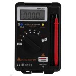 Lcd numrique auto multimtre ac / dc voltmtre volt mtre tester capacimtre