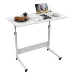 Ldszxne table roulante de lit canap� - table dappoint - hauteur r�glable avec emplacement de ipad surport ...