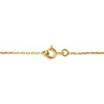 Chane - la & arthur - grand modle - or jaune 375 - longueur 40 cm - maille forat