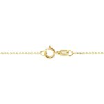 Chane - la & arthur - petit modle - or jaune 375 - longueur 35 cm - maille forat
