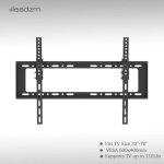 Leadzm 32 - 70 pouces double pendule grande base tv stand tmds - 101 roulement 50kg / vese600 * 400 / ...