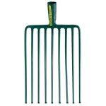 Leborgne fourche cailloux douille 9 dents 26cm sans manche
