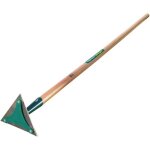 Leborgne racloir de bordures duopro avec manche en bois certifi pefc 100%
