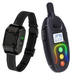 Lecheo collier de dressage pour chien, rechargeable lectrique tanche, porte de 750 m avec mode vibration, ...