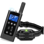 Lecheo collier de dressage pour chien rechargeable lectrique tanche porte de 800 m avec mode vibration ...