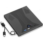 Lecteur blu - ray externe usb 3. 0 & type - c support disques 100 go compatible pc / ordinateur portable ...