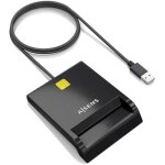 Lecteur de carte  puce - aisens - dnie - noir - garantie 3 ans - interface usb