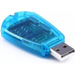Lecteur de carte sim usb graveur clone copieur sauvegarde pilote adaptateur pilo