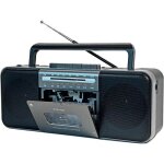 Lecteur de cassette enregistreur de cassette enregistrement radio am / fm / sw sur cassette / usb convertisseu ...