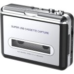 Lecteur de cassettes portable / convertisseur cassette vers mp3. num�riser vos cassettes au format mp3 ...