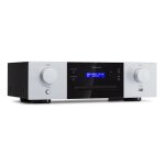 Lecteur cd - auna cd - 1000 dg - usb - tlcommande - aluminium - blanc
