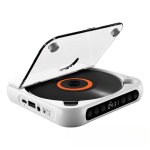 Lecteur cd bluetooth portable hifi l�ger avec haut - parleur r�p�tition mp3 aux usb