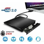 Lecteur graveur de cd externe - marque - modle - usb 3. 0 - rw / rom - portable