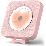 Lecteur cd mural bluetooth multifonction avec t�l�commande enceinte portable pour apprentissage et musique ...