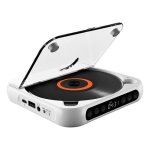 Lecteur cd portable bluetooth 5. 3 rechargeable 2000mah lecteur cd / mp3 avec usb sortie aux 3. 5 mm ...