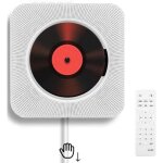 Lecteur cd portable bluetooth montage mural haut - parleurs hifi intégrés home audio boombox avec télécommande ... Lecteur cd portable bluetooth montage mural haut - parleurs hifi intégrés home audio boombox avec télécommande ...