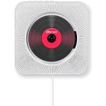 Lecteur cd portable montage mural bluetooth haut - parleurs hifi int�gr�s audio domestique radio fm usb ...