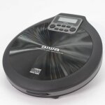 Lecteur cd / cd - r / mp3 portable aiwa pcd - 810bk gris noir avec couteurs et tui esp