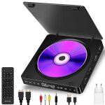 Lecteur dvd compact hdmi usb avec t�l�commande reprise de lecture �cran led tactile