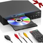 Lecteur dvd compact pour tv lecteur dvd pour la maison avec hdmi rca usb t�l�commande lecteurs de disques ...