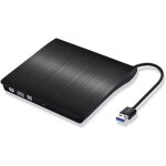 Lecteur dvd externe usb 3. 0 gravure dvd - rw compact pour windows / mac portable / bureau / archivage ...