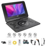 Lecteur dvd portable - hd - 10. 1 pouces - cran rotatif 270 - rechargeable - haut - parleurs stro ...