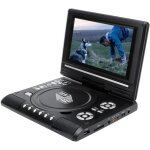 Lecteur dvd portable lecteur dvd de voiture  domicile de 98 pouces vcd cd jeu lecteur tv adaptateur ...
