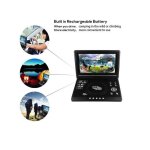 Lecteur dvd portable - yosoo - 9 pouces - cran lcd hd - fonction fm - dcodage dolby / dts