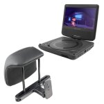 Lecteur dvd portable - caliber - mpd107 - cran 7 pouces - autonomie 2 heures - fixation appuie - tte ...