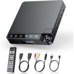 Lecteur dvd pour tv 1080p lecteur dvd hdmi / av et usb / carte tf c�ble et t�l�commande mini cd player ...