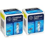 Lecteur de glycemie bayer contour ensuite 100 bandes par contour - next