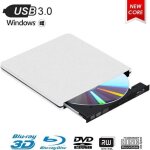 Lecteur graveur blu ray externe cd dvd 3d 4k usb 3. 0 portable lecteur blu - ray graver slim bd cd dvd ...