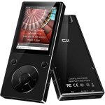 Lecteur mp3 32 go avec bluetooth 5. 0 et radio fm - noir