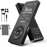 Lecteur mp3 de 64go avec bluetooth 5. 3 ultra l�ger (30 grammes) jusqu� 80 heures dautonomie �cran de ...