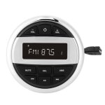 Lecteur mp3 - pgr35b - bluetooth tanche - radio fm / am - usb - 12v pour bateau et moto