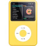Lecteur mp3 avec bluetooth - suteo - 128 go - y1 - radio fm - �galisateur - vid�o 720p - jaune - 25 heures ...