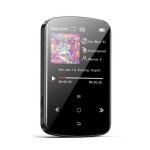 Lecteur mp3 bluetooth - yokuli - noir 32go - son hi - fi - podomtre - radio fm