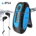 Mp3 etanche ipx8 avec clip ecran en couleur 8go lecteur avec radio waterproof hifi lossless baladeur ...