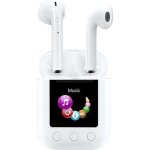 Lecteur mp4 bluetooth 2 en 1 avec couteurs sans fil et tui de chargement - denver twm - 850 blanc