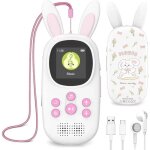 Lecteur de musique mp3 pour enfants mignon lapin pour enfants avec bt avec 32 go de m�moire haut - parleurs ...