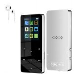 Lecteur de musique mp3 mp4 tactile en m�tal de 2. 0 pouces bluetooth 5. 0 prend en charge la carte avec ...