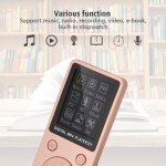 Lecteur mp4 - non sp�cifi� - 32 go - �cran 18 pouces - autonomie 8 heures - or rose