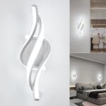Led applique murale int�rieur22w 6000k lumi�re blanc froid 1800lm lampe muralemoderne luminaire murale�clairag ...