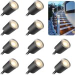 Led encastrables sol 10 pi�ces ip67 inox ? spots basse tension 12v pour jardin terrasse et int�rieur